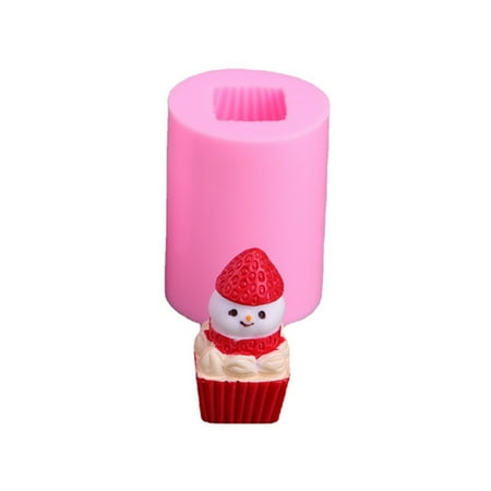 JULYING Cute Strawberry Mold Cartoon Strawberry Cake Strawberry Snowman Silicone Mold DIY 3D Christmas Party Cakes Decorations
JULYING Cute Strawberry Mold Cartoon Strawberry Cake Strawberry Snowman Silicone Mold DIY 3D Christmas Party Cakes Decorations