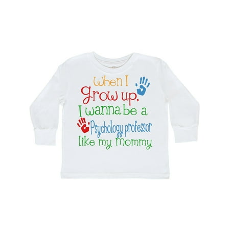 Inktastic Psychology Professor like Mommy Gift Toddler Boy or Toddler Girl Long Sleeve T-Shirt 
Inktastic Psychology Professor like Mommy Gift Toddler Boy or Toddler Girl Long Sleeve T-Shirt