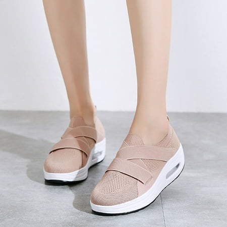 Women s Shoes Women Shallow Wedges Rocking Shoes Thick Soled Walking Casual Sports Shoes
Women s Shoes Women Shallow Wedges Rocking Shoes Thick Soled Walking Casual Sports Shoes