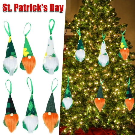 Pendants Decor 6Pcst Patrck S Day Green Hat Doll Old Man Irish Holiday Decoration
Pendants Decor 6Pcst Patrck S Day Green Hat Doll Old Man Irish Holiday Decoration