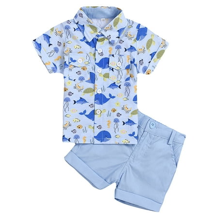 Summer Toddler Boys Short Sleeve Cartoon Printed Tops Shorts 2PCS Outfits Set For Kids Clothes Infant Baby Fashion Dailywear Child Clothing
Summer Toddler Boys Short Sleeve Cartoon Printed Tops Shorts 2PCS Outfits Set For Kids Clothes Infant Baby Fashion Dailywear Child Clothing