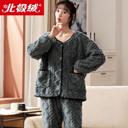 CoCopeaunt Autumn and winter coral fleece pajamas for women cute sweet students thickened warm facecloth home wear set pajamas Sleepwear
CoCopeaunt Autumn and winter coral fleece pajamas for women cute sweet students thickened warm facecloth home wear set pajamas Sleepwear