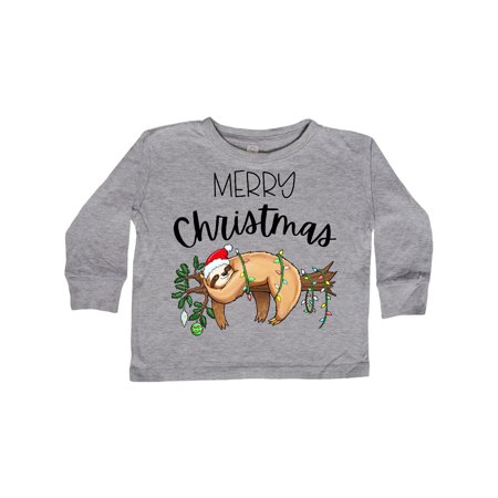 Inktastic Merry Christmas Cute Sloth with Santa Hat and Lights Gift Toddler Boy or Toddler Girl Long Sleeve T-Shirt
Inktastic Merry Christmas Cute Sloth with Santa Hat and Lights Gift Toddler Boy or Toddler Girl Long Sleeve T-Shirt