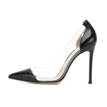 YCNYCHCHY New Super High Heels Women Pointed Toe Heels Shoes Thin Heel PVC Pumps 10cm Party Wedding Genuine Leather Pumps
YCNYCHCHY New Super High Heels Women Pointed Toe Heels Shoes Thin Heel PVC Pumps 10cm Party Wedding Genuine Leather Pumps