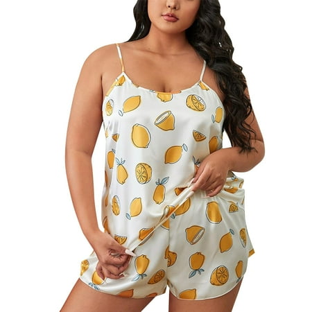 Womens Pajama Sets 2023 Summer Fashion Floral Silk Satin Top And Shorts Loungewear for Women
Womens Pajama Sets 2023 Summer Fashion Floral Silk Satin Top And Shorts Loungewear for Women
