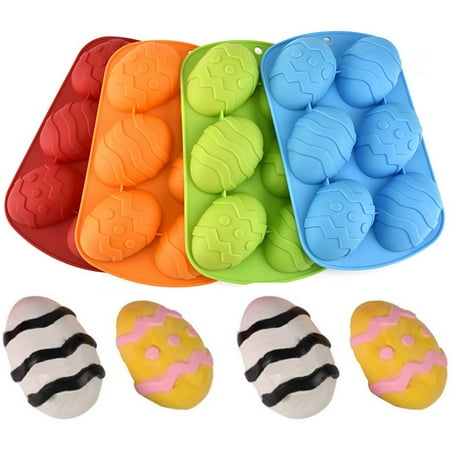 AOOOWER 2PCS 3D Easter Egg Shaped Silicone Cake Mold Dinosaur Egg Easter Day Cook Trays 
AOOOWER 2PCS 3D Easter Egg Shaped Silicone Cake Mold Dinosaur Egg Easter Day Cook Trays