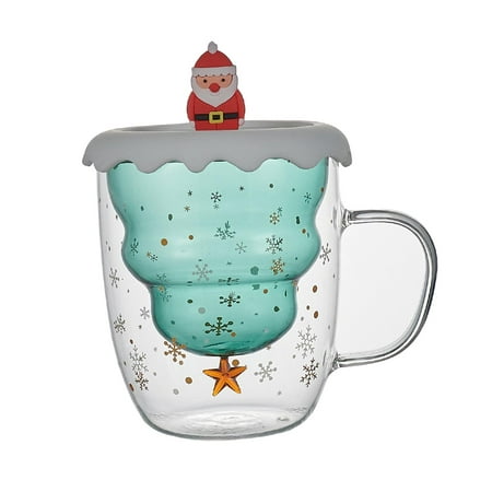Glass Coffee Mug 301ml~400ml Thick Transparent High Capacity Clear Drinking Cups Santa Claus
Glass Coffee Mug 301ml~400ml Thick Transparent High Capacity Clear Drinking Cups Santa Claus