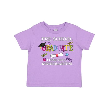 Inktastic Pre-School Graduate Look Out Kindergarten! Gift Toddler Boy or Toddler Girl T-Shirt
Inktastic Pre-School Graduate Look Out Kindergarten! Gift Toddler Boy or Toddler Girl T-Shirt