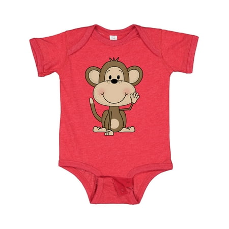 Inktastic Monkey Gift Baby Boy or Baby Girl Bodysuit