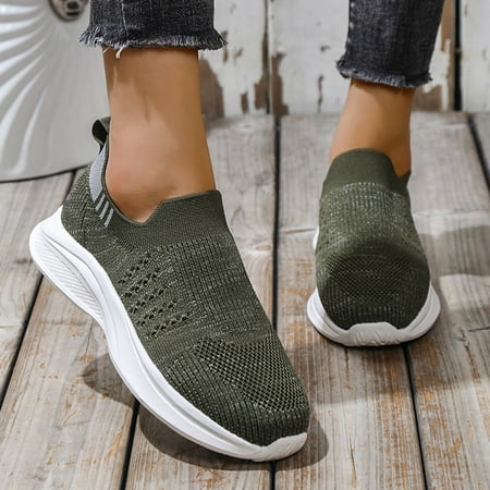 Sneakers Fashion Autumn Women Sports Shoes Flat Lightweight Fly Woven Mesh Breathable Comfortable Slip On Simple Style
Sneakers Fashion Autumn Women Sports Shoes Flat Lightweight Fly Woven Mesh Breathable Comfortable Slip On Simple Style