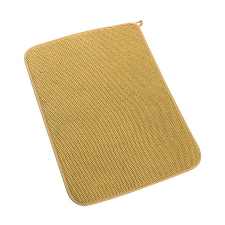 Hanyhapt 2Pcs Dish Drying Mat Absorbent Microfiber Dishes Drainer Mats for Kitchen Counter Large Size (14.96 X 19.69 ) Dish Drying Pad (Yellow)
Hanyhapt 2Pcs Dish Drying Mat Absorbent Microfiber Dishes Drainer Mats for Kitchen Counter Large Size (14.96 X 19.69 ) Dish Drying Pad (Yellow)