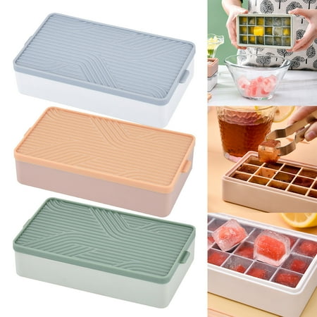 cbzote Home Decor Clearance Ice Cube Trays Easy Release Silicone & Flexible 18 Ice Cube Trays With Spill Removable Lid For Cocktail Freezer Stackable Ice Trays With Covers
cbzote Home Decor Clearance Ice Cube Trays Easy Release Silicone & Flexible 18 Ice Cube Trays With Spill Removable Lid For Cocktail Freezer Stackable Ice Trays With Covers
