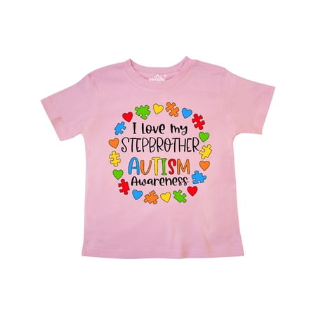 Inktastic I Love my Stepbrother Autism Awareness Gift Toddler Boy or Toddler Girl T-Shirt
Inktastic I Love my Stepbrother Autism Awareness Gift Toddler Boy or Toddler Girl T-Shirt