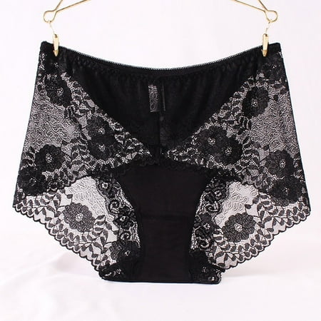 Underwear Women High Waisted Ladies Transparent Lace Panties Big Size Cotton Hollow Breathable Quality
Underwear Women High Waisted Ladies Transparent Lace Panties Big Size Cotton Hollow Breathable Quality
