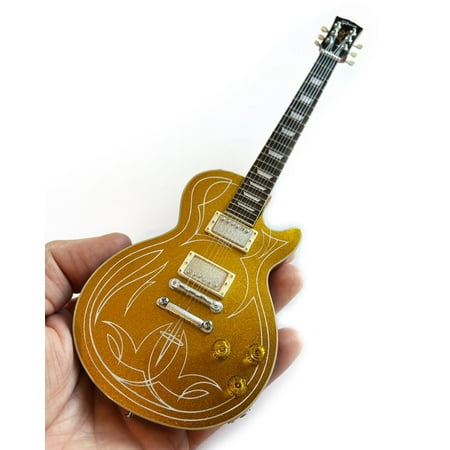 Axe Heaven Billy F Gibbons Pinstripe Gibson Les Paul Goldtop Mini Guitar Model
Axe Heaven Billy F Gibbons Pinstripe Gibson Les Paul Goldtop Mini Guitar Model