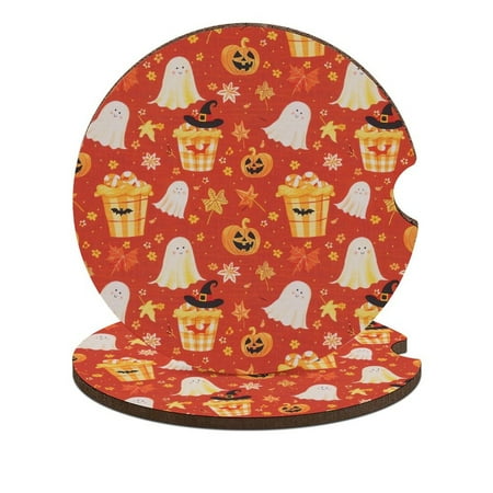 ZHANGS Pumpkin Bucket Tiny Leaves -46 Car Coasters 2PCS Absorbent Car Drink Coasters with Fingertip Grip for Cup Holders Universal Size Auto Accessories for Women/Men
ZHANGS Pumpkin Bucket Tiny Leaves -46 Car Coasters 2PCS Absorbent Car Drink Coasters with Fingertip Grip for Cup Holders Universal Size Auto Accessories for Women/Men