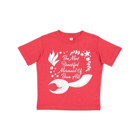 Inktastic The Most Beautiful Mermaid of Them All with Mermaid Tail Gift Toddler Boy or Toddler Girl T-Shirt
Inktastic The Most Beautiful Mermaid of Them All with Mermaid Tail Gift Toddler Boy or Toddler Girl T-Shirt