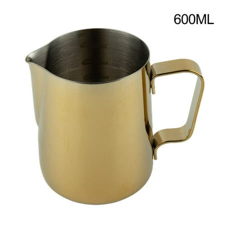 Yannee Milk Frothing Jug Scale Latte Espresso Coffee Pitcher Stainless Steel Container 1 Pcs Milk Thermometer Kettle
Yannee Milk Frothing Jug Scale Latte Espresso Coffee Pitcher Stainless Steel Container 1 Pcs Milk Thermometer Kettle