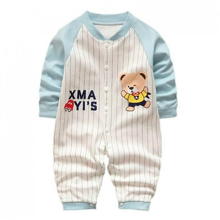 Baby Clothes for boys Autumn Baby Boy Girl Casual Cartoon Striped Print Romper Infant Long Sleeve Children Bodysuit Jumpsuit Outfits
Baby Clothes for boys Autumn Baby Boy Girl Casual Cartoon Striped Print Romper Infant Long Sleeve Children Bodysuit Jumpsuit Outfits