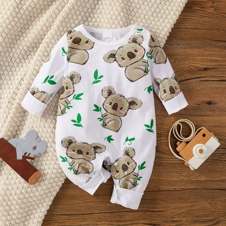 QISIWOLE Newborn Infant Kids Romper Long Sleeve Trousers Cute Animal Print Jumpsuit Discount
QISIWOLE Newborn Infant Kids Romper Long Sleeve Trousers Cute Animal Print Jumpsuit Discount