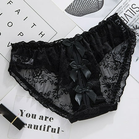IWRUHZY Women Plus Size Sexy Lace Hollow Bowknot Low Waist Briefs Panties Underwear
IWRUHZY Women Plus Size Sexy Lace Hollow Bowknot Low Waist Briefs Panties Underwear