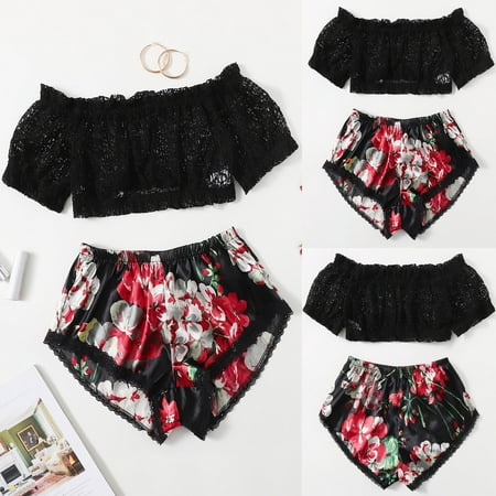 Mrat Pajama Sets Women s Long Ruffle Sleepwear Ladies Lingerie Corset Lace Free Wire Racy Sleepwear Underwear Tops+Briefs Female Pajamas Set 2 Piece
Mrat Pajama Sets Women s Long Ruffle Sleepwear Ladies Lingerie Corset Lace Free Wire Racy Sleepwear Underwear Tops+Briefs Female Pajamas Set 2 Piece