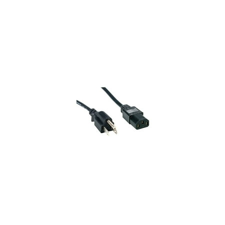 Comprehensive PWC-BK-15 15 Standard Power Cord Power Cable Black