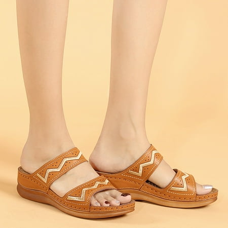 〖Yilirongyumm〗 Brown 38 Sandals Women Slip-On Wedges Open Sandals Embroidery Breathable Women Toe Shoes Beach Summer Women s Sandals
〖Yilirongyumm〗 Brown 38 Sandals Women Slip-On Wedges Open Sandals Embroidery Breathable Women Toe Shoes Beach Summer Women s Sandals
