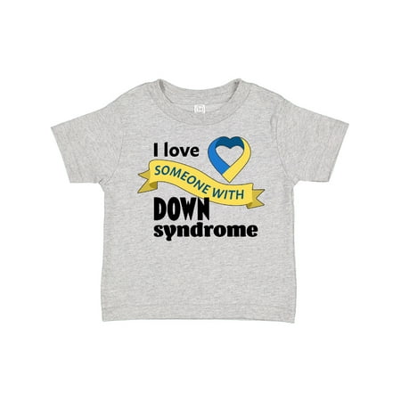 Inktastic I Love Someone with Down Syndrome Gift Toddler Boy or Toddler Girl T-Shirt
Inktastic I Love Someone with Down Syndrome Gift Toddler Boy or Toddler Girl T-Shirt