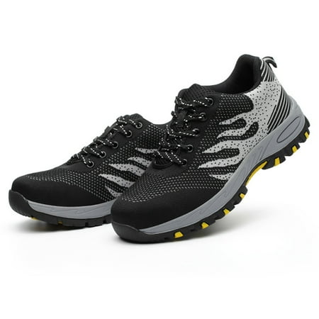 Steel Toe Safety Shoes for Men Women Lightweight Breathable Work Sneakers Anti-pierce Construction Work Shoes Nonslip Sports Shoes
Steel Toe Safety Shoes for Men Women Lightweight Breathable Work Sneakers Anti-pierce Construction Work Shoes Nonslip Sports Shoes