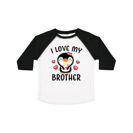 Inktastic I Love My Brother with Cute Penguin and Hearts Gift Toddler Toddler Girl T-Shirt
Inktastic I Love My Brother with Cute Penguin and Hearts Gift Toddler Toddler Girl T-Shirt
