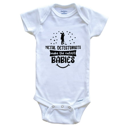 Metal Detectorists Make The Cutest Babies Funny Metal Detector One Piece Baby Bodysuit
Metal Detectorists Make The Cutest Babies Funny Metal Detector One Piece Baby Bodysuit