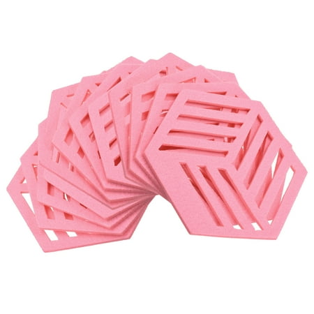 Uxcell Felt Coasters Hexagon Mat Pad Coaster for Drink Cup Pot Bowl Vase Pink 12 Pack
Uxcell Felt Coasters Hexagon Mat Pad Coaster for Drink Cup Pot Bowl Vase Pink 12 Pack