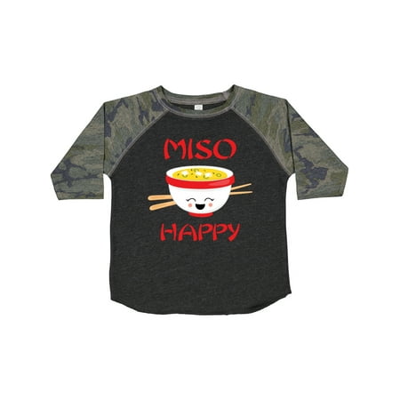 Inktastic Kawaii Miso Happy Gift Toddler Boy or Toddler Girl T-Shirt
