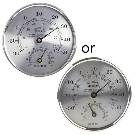 QUSENLON Round Wall Thermometer Hygrometer Indoor Outdoor Thermometer Hanging Thermometer
QUSENLON Round Wall Thermometer Hygrometer Indoor Outdoor Thermometer Hanging Thermometer