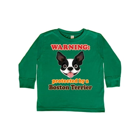 Inktastic Boston Terrier Dog Protected By Gift Toddler Boy or Toddler Girl Long Sleeve T-Shirt
Inktastic Boston Terrier Dog Protected By Gift Toddler Boy or Toddler Girl Long Sleeve T-Shirt