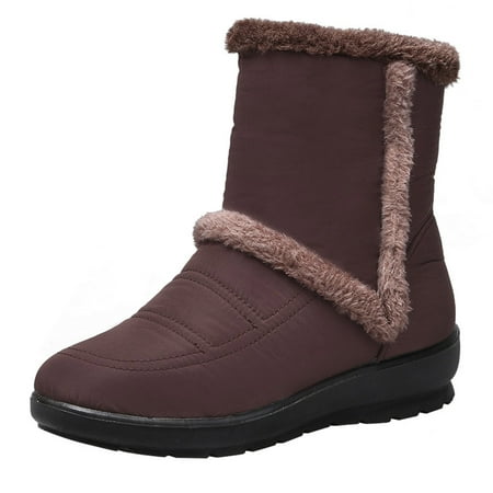 dyfzdhu womens winter snow boots lined warm boots slip on waterproof outdoor booties comfortable shoes for women
dyfzdhu womens winter snow boots lined warm boots slip on waterproof outdoor booties comfortable shoes for women