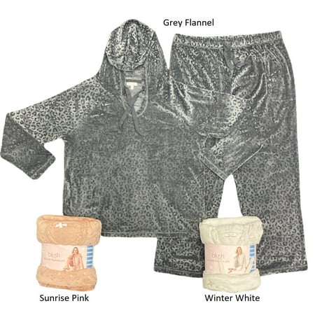 Blush Women s Plush Super Soft Long Sleeve Hooded Lounge Pajama Set 2 Piece (Sunrise Pink M(8/10))
Blush Women s Plush Super Soft Long Sleeve Hooded Lounge Pajama Set 2 Piece (Sunrise Pink M(8/10))