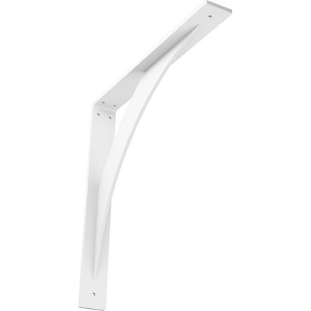 Ekena Millwork 2 W x 16 D x 16 H Legacy Steel Bracket White Primer