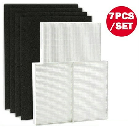 3 HEPA Filters Replacement + 4 Precut Activated Carbon Pre-Filters for Honeywell R3 HPA300
3 HEPA Filters Replacement + 4 Precut Activated Carbon Pre-Filters for Honeywell R3 HPA300