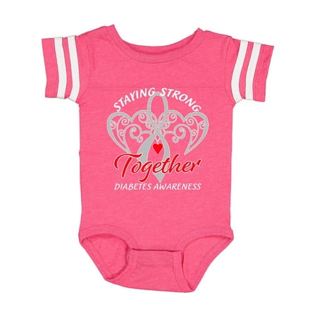 Inktastic Diabetes Awareness Gray Ribbon Red Heart Gift Baby Boy or Baby Girl Bodysuit
Inktastic Diabetes Awareness Gray Ribbon Red Heart Gift Baby Boy or Baby Girl Bodysuit
