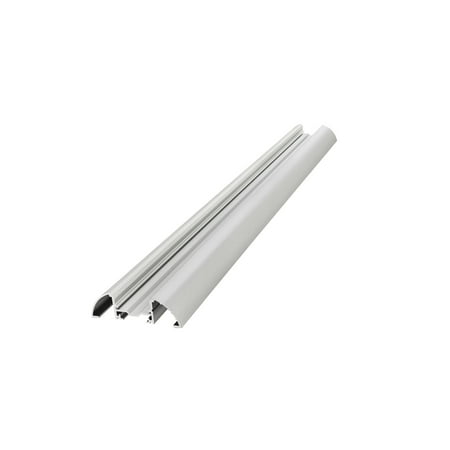 Tresco L-Xcrv72-1 72 (1.8 M) Curved Infinex Extrusion - Nickel