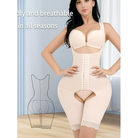 Slimming Tummy Control Shapewear For Women Open Bust High Waist Adjustable Shoulder Strap Body Shaper
Slimming Tummy Control Shapewear For Women Open Bust High Waist Adjustable Shoulder Strap Body Shaper