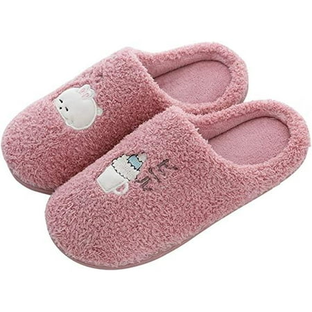 shuwee House Slippers for Women Non Slip Cozy Memory Foam Fuzzy Wool-Like Plush Fleece Lined Indoor Outdoor Anti-Skid Rubber Sole
shuwee House Slippers for Women Non Slip Cozy Memory Foam Fuzzy Wool-Like Plush Fleece Lined Indoor Outdoor Anti-Skid Rubber Sole