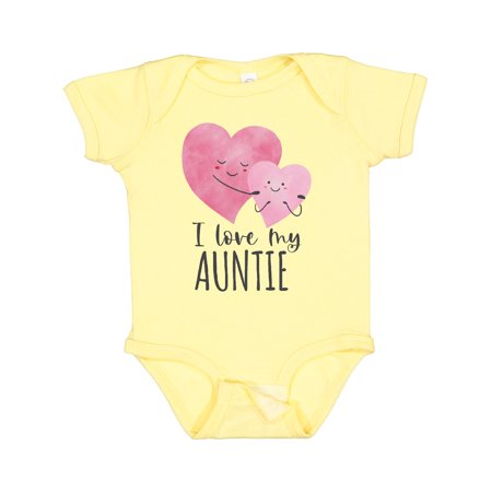 Inktastic I Love My Auntie Two Hugging Hearts Gift Baby Boy or Baby Girl Bodysuit
Inktastic I Love My Auntie Two Hugging Hearts Gift Baby Boy or Baby Girl Bodysuit