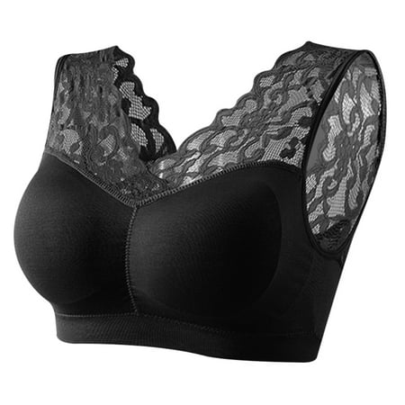 Rumida Ice Silks Sport Bra Wirefree Wide Lace Strap Underwear Female Padded Brassiere comfortable breathable Wirefree Wide Lace Strap women daily sport Sport Bra Black
Rumida Ice Silks Sport Bra Wirefree Wide Lace Strap Underwear Female Padded Brassiere comfortable breathable Wirefree Wide Lace Strap women daily sport Sport Bra Black