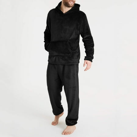 Miayilima Mens Four Seasons Fashion Leisure Soft Home Solid Color Shirt Pants Pajama Set Home Service Two Piece Set Long Fleece Warm Hoodie Pyjamas
Miayilima Mens Four Seasons Fashion Leisure Soft Home Solid Color Shirt Pants Pajama Set Home Service Two Piece Set Long Fleece Warm Hoodie Pyjamas