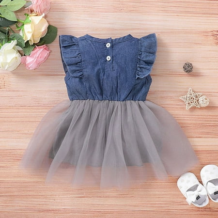 Aayomet Princess Dresses For Girls Baby Girl Clothes 18 Months Toddler Girls Dress Summer Sleeveless Dress Ruffle Sleeve Round Blue 12-24 Months
Aayomet Princess Dresses For Girls Baby Girl Clothes 18 Months Toddler Girls Dress Summer Sleeveless Dress Ruffle Sleeve Round Blue 12-24 Months
