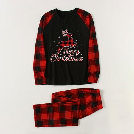 Chiccall Christmas Pajamas for Family Merry Christmas Letter Printed Loungewear Reindeer Buffalo Plaid Pattern Sleepwear Christmas Gifts Holiday PJs Set for Women/Men/Kids/Couples on Clearance
Chiccall Christmas Pajamas for Family Merry Christmas Letter Printed Loungewear Reindeer Buffalo Plaid Pattern Sleepwear Christmas Gifts Holiday PJs Set for Women/Men/Kids/Couples on Clearance