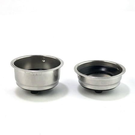JINGT 2Pcs Detachable Stainless Steel Coffee Machine Accessories Filter Basket
JINGT 2Pcs Detachable Stainless Steel Coffee Machine Accessories Filter Basket